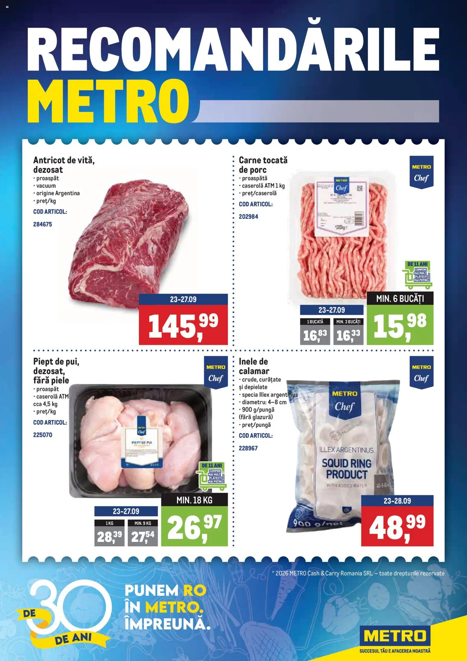 Previzualizarea de cataloage: Metro Metro Catalog valabil de la 22.09.2026