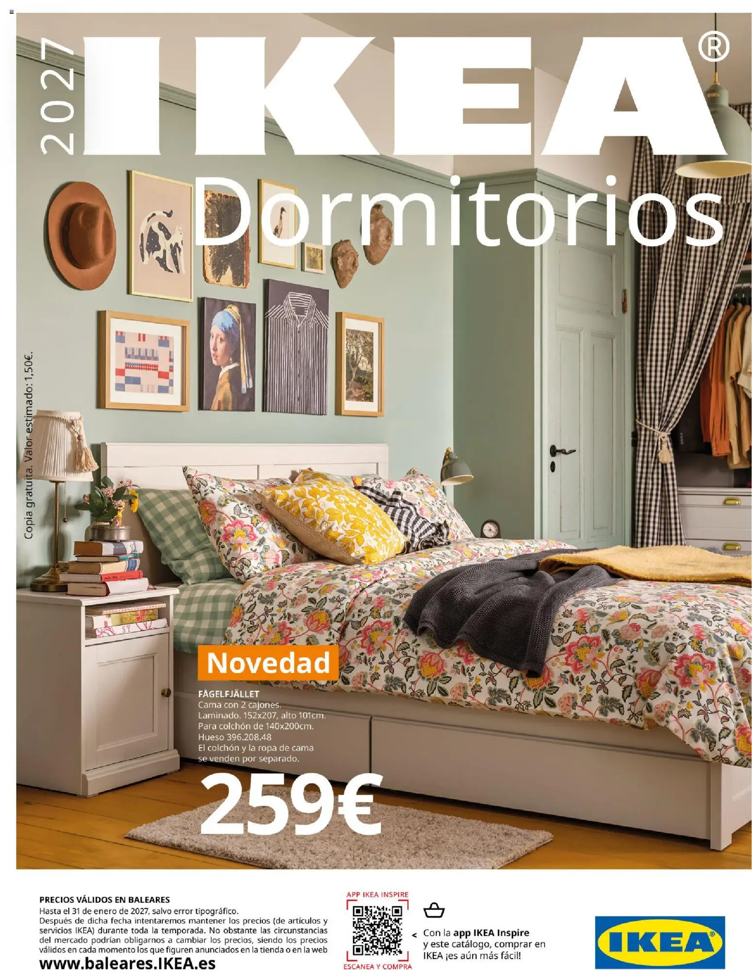 Vista previa del folleto de la tienda IKEA válido desde el 01/09/2026 - Colchon, Ropa, Cama, Ropa de cama