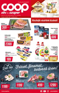 COOP - COOP - Abc & Szuper / Tisza megtekintése, amely érvényes 2026.10.29.-től