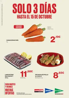 Vista previa del folleto de la tienda Supercor válido desde el 13/10/2026 