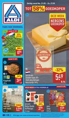 Voorbeeld van Aldi folder week 39 van winkel Aldi geldig vanaf 21-09-2026