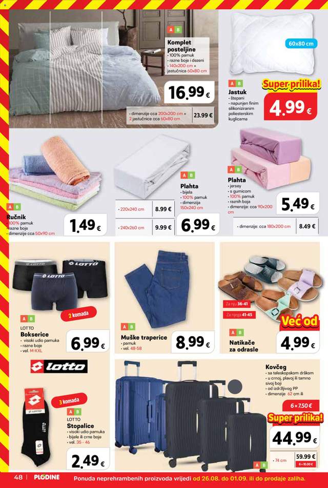 Novi Plodine katalog od 26.08.