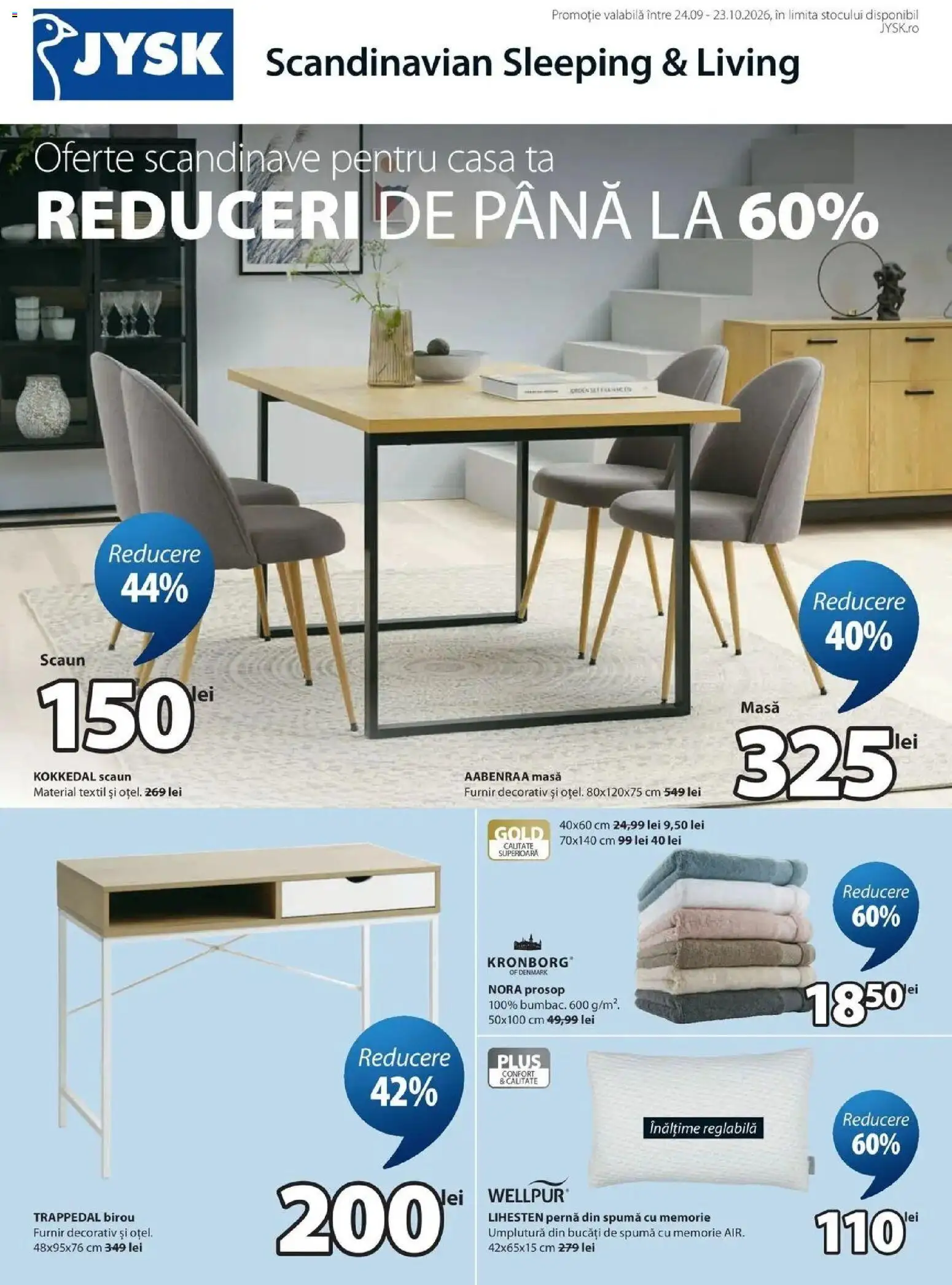 Previzualizarea de cataloage: JYSK JYSK Catalog actual valabil de la 24.09.2026