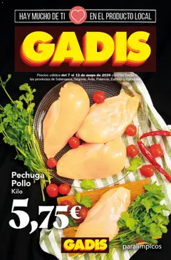 Vista previa del folleto de la tienda Gadis válido desde el 07/05/2026 