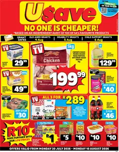 Preview of Usave flyer valid from 20/07/2026