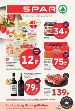 Eksempel på tilbudsavis Spar - Tilbudsavis uge 30 fra butik Spar gyldig fra 17/07/2026
