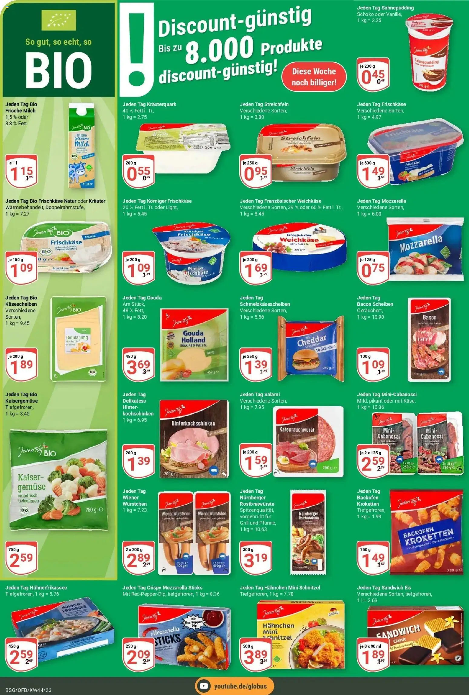 Vorschau von dem Prospekt des Geschäftes Globus, gültig ab dem 26.10.2026