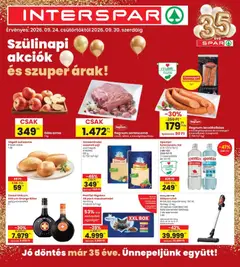 Interspar - Interspar akciós újság megtekintése, amely érvényes 2026.09.24.-től