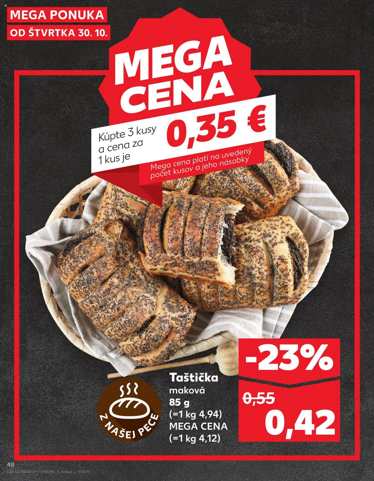 Náhľad Kaufland letáku platného od 30.10.2025