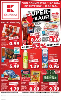 Vorschau von dem Prospekt des Geschäftes Kaufland, gültig ab dem 10.06.2026