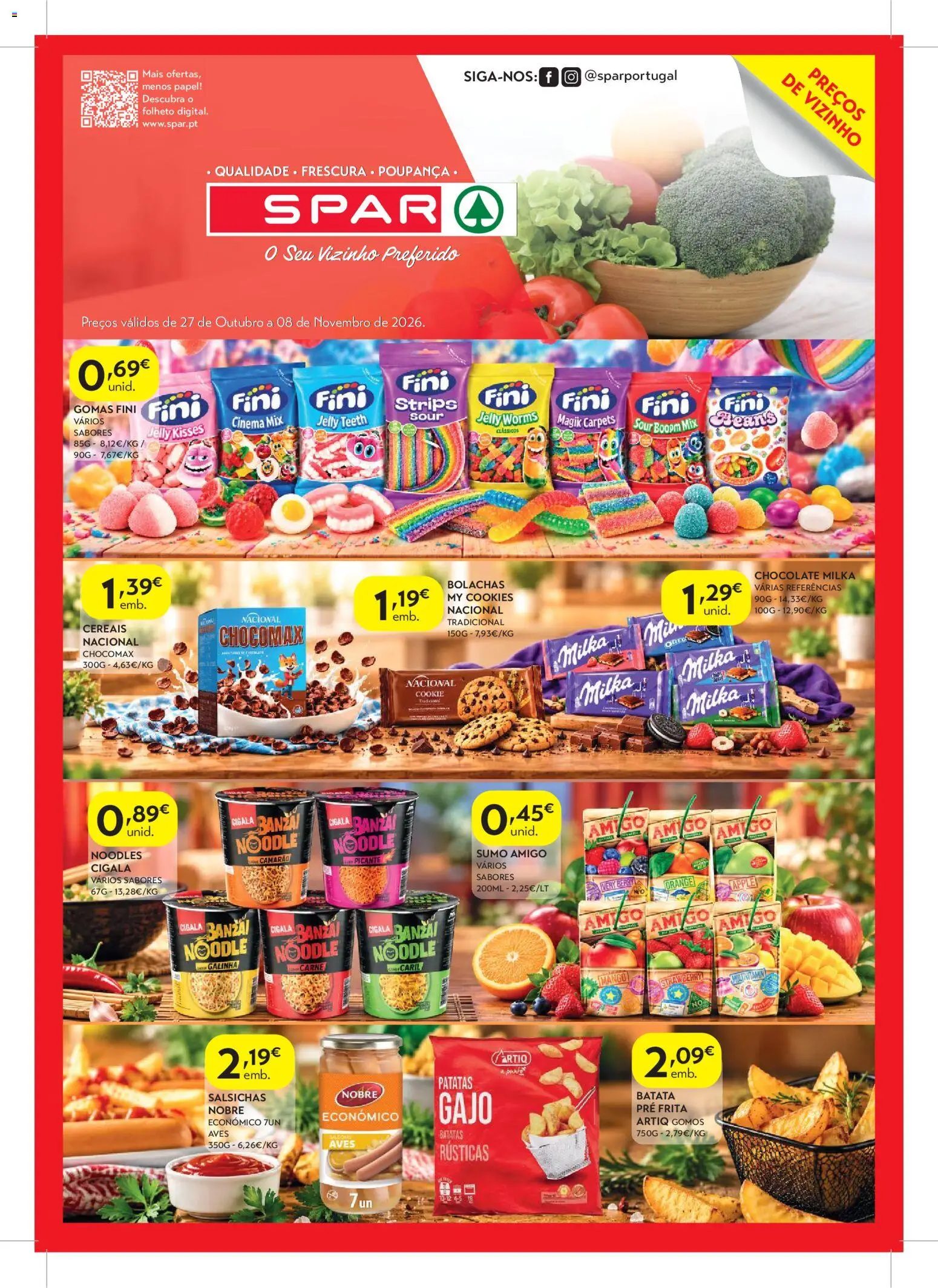 Pré-visualização do folheto da loja Spar válida a partir de 27/10/2026