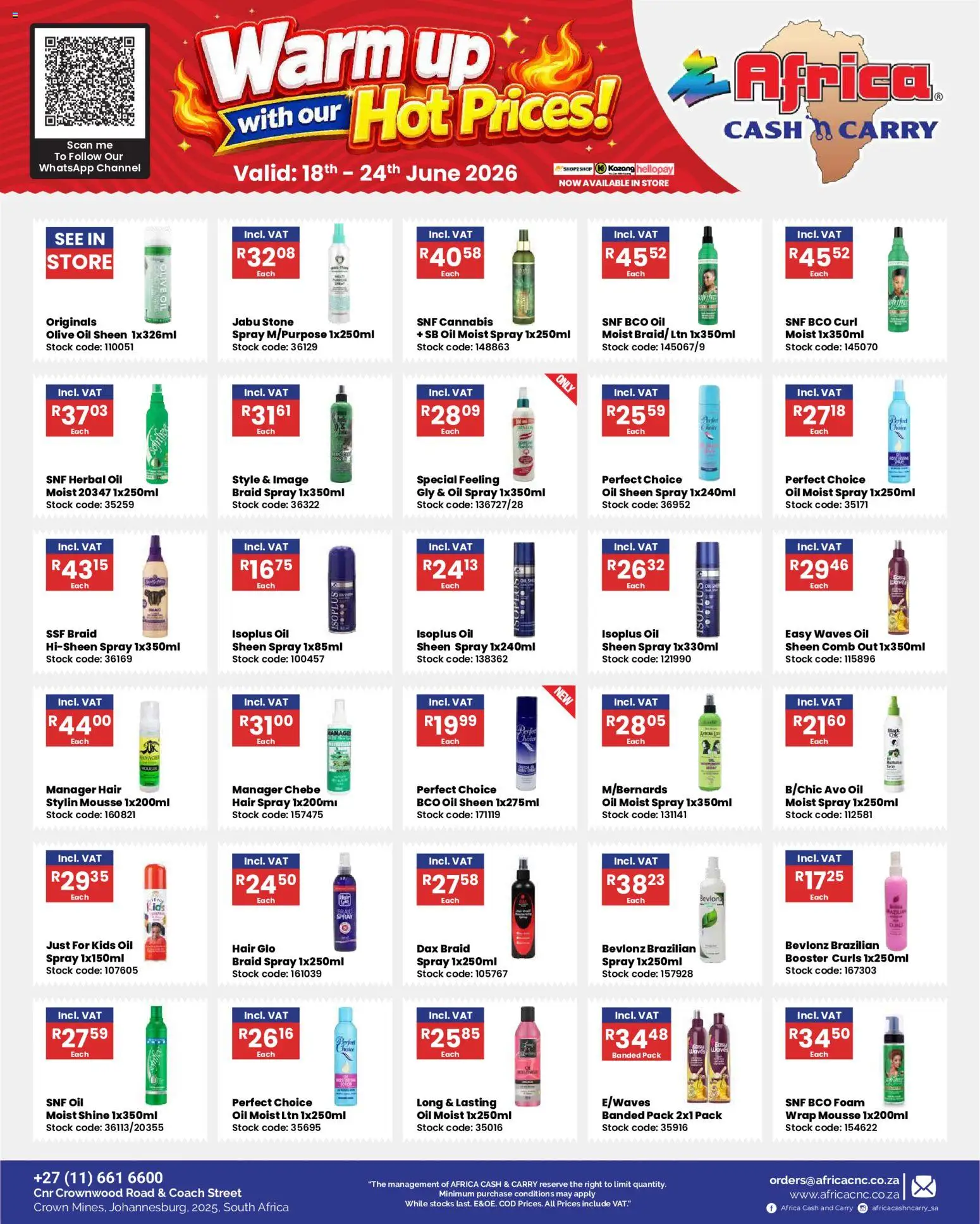 Preview of Africa Cash & Carry flyer valid from 18/06/2026