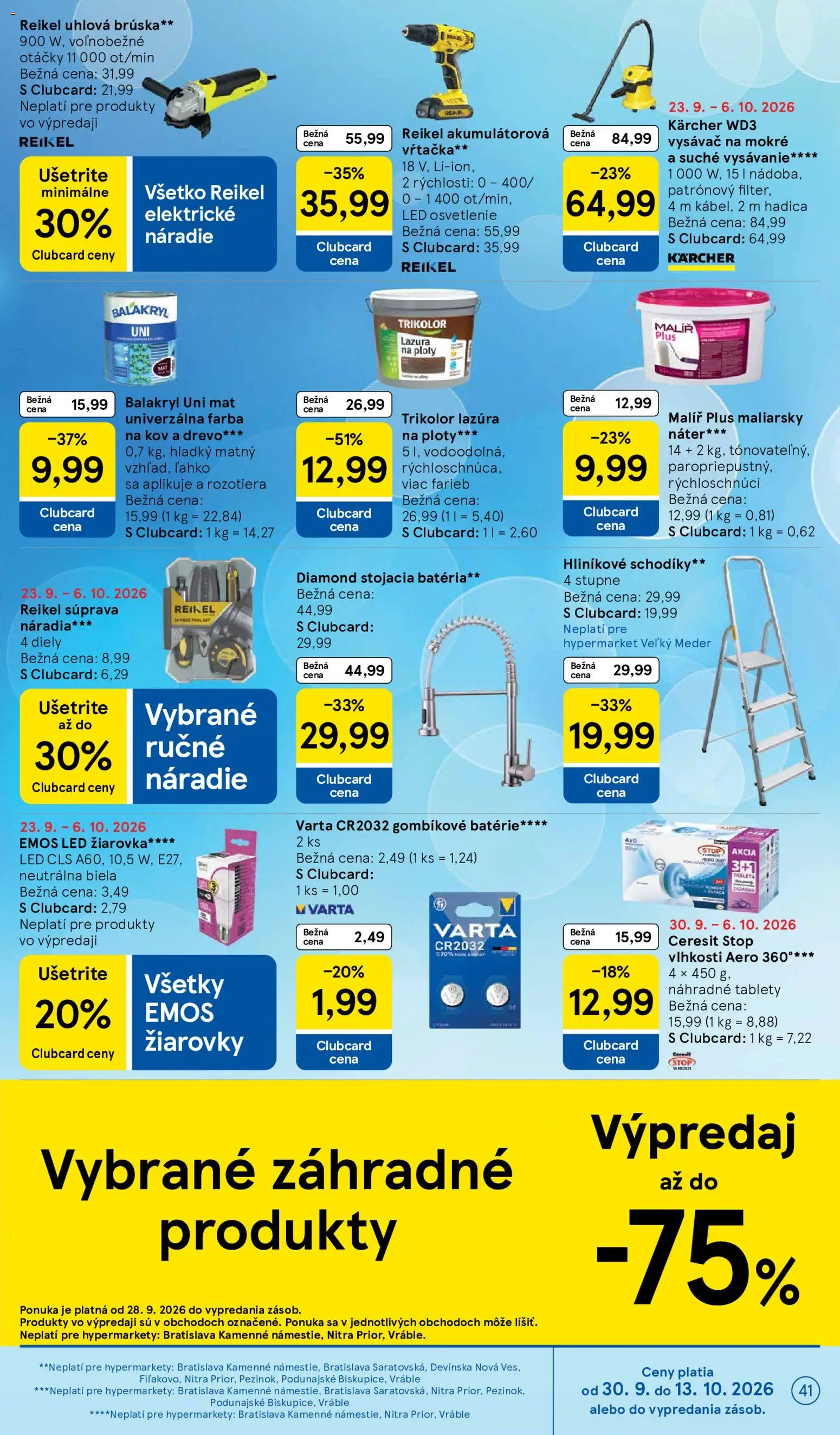 Náhľad Tesco letáku platného od 30.09.2026