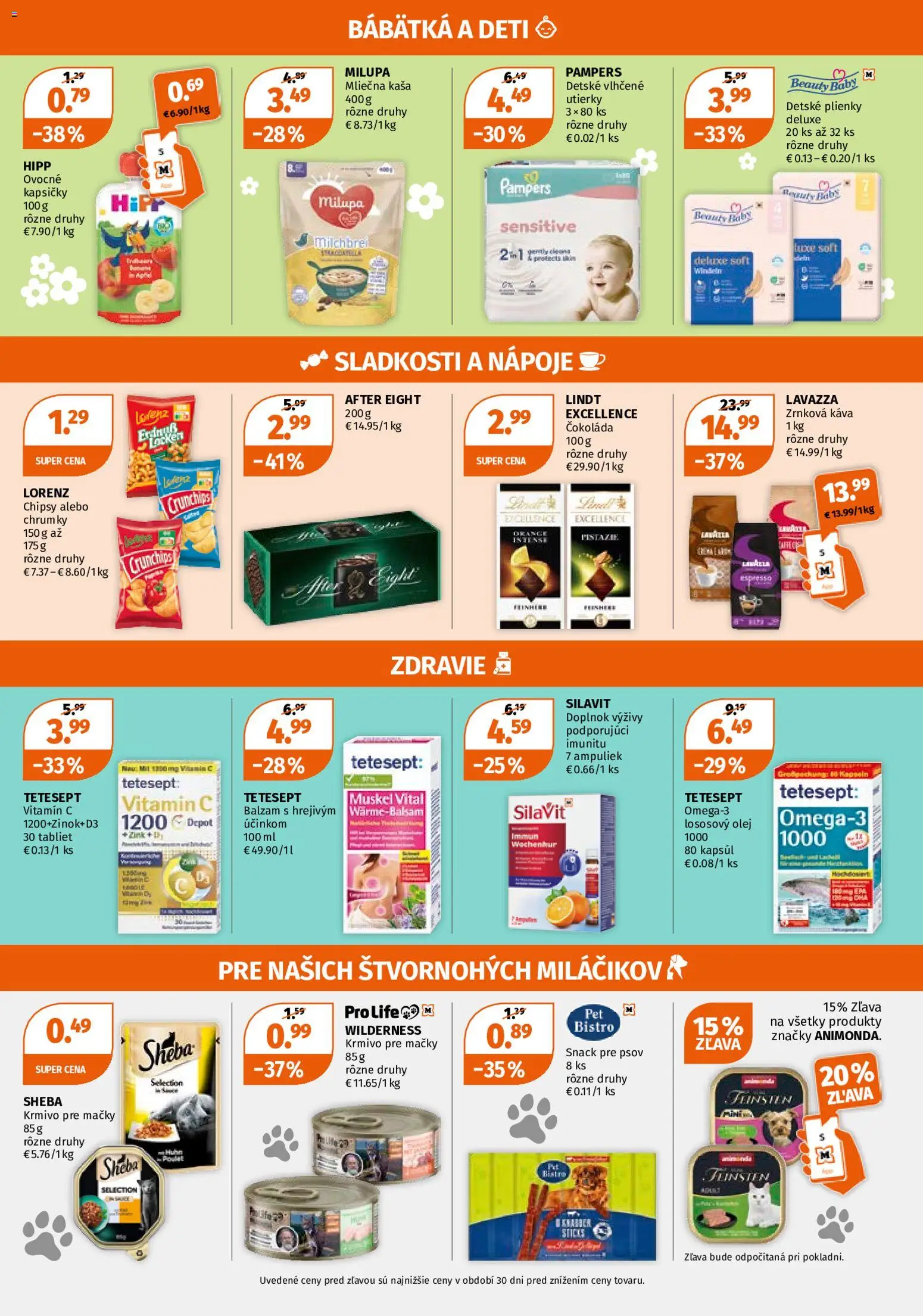 Náhľad Müller letáku platného od 15.10.2026 - Pampers, Plienky, Chipsy, Kaša, Detské plienky, Utierky, Kapsičky, Zrnková káva 1 kg