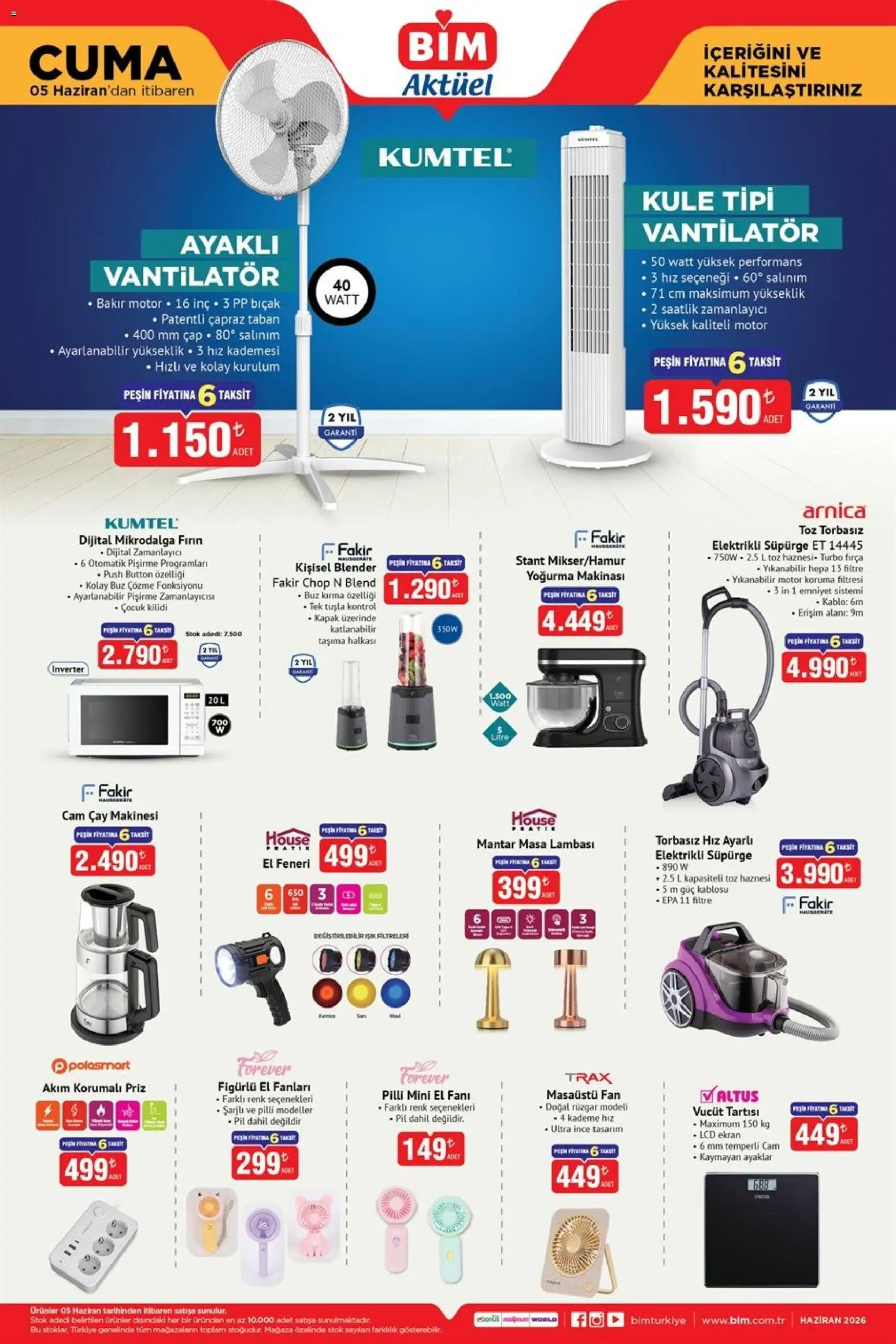 BİM BİM - Katalog Cuma 05.06.2026 - Broşürünün önizlemesi