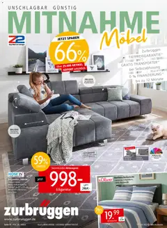 Vorschau von dem Prospekt des Geschäftes Zurbrüggen, gültig ab dem 08.08.2026
