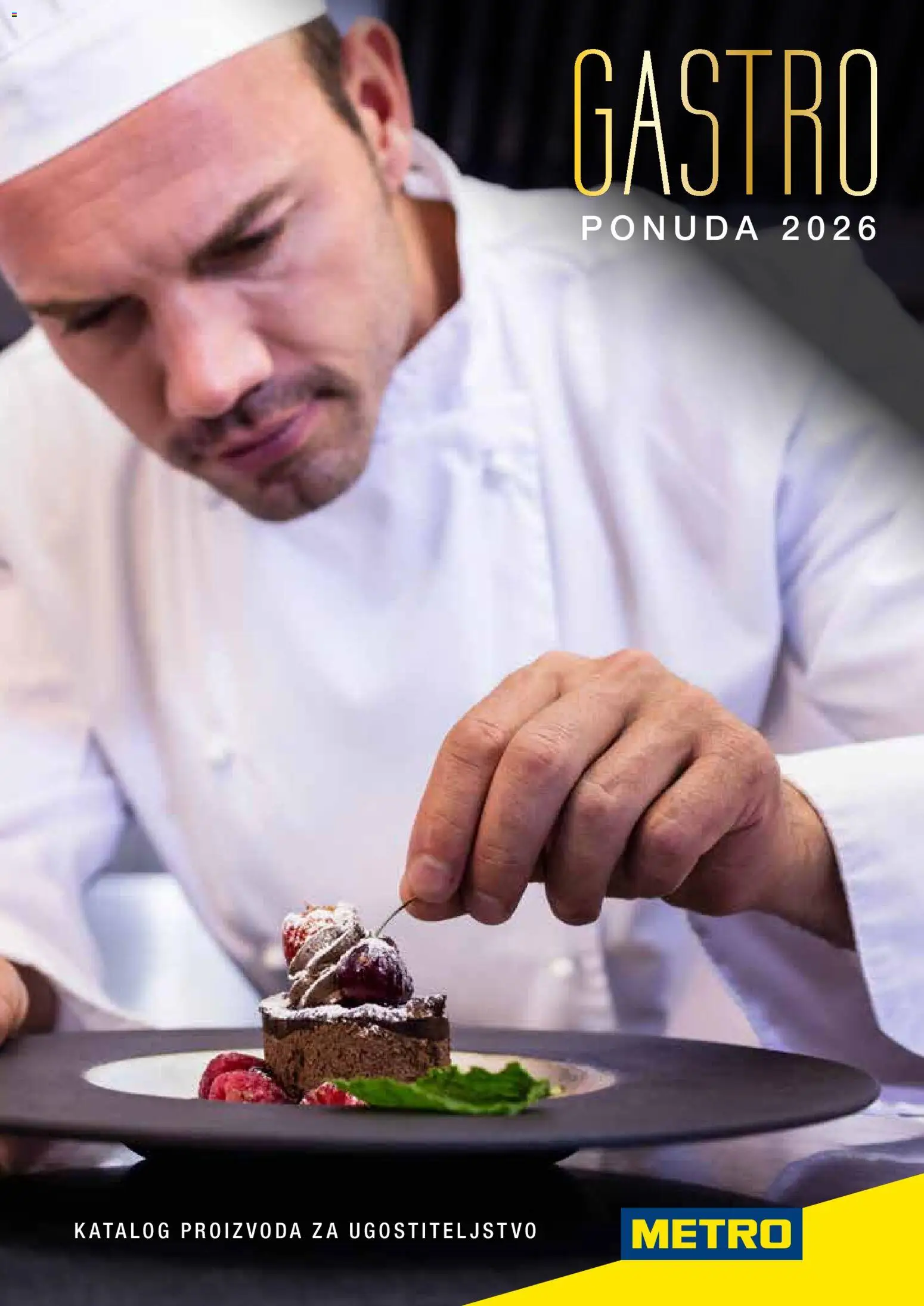 Pregled letka Metro - Gastro 2026 trgovine Metro vrijedi od 01.05.2026