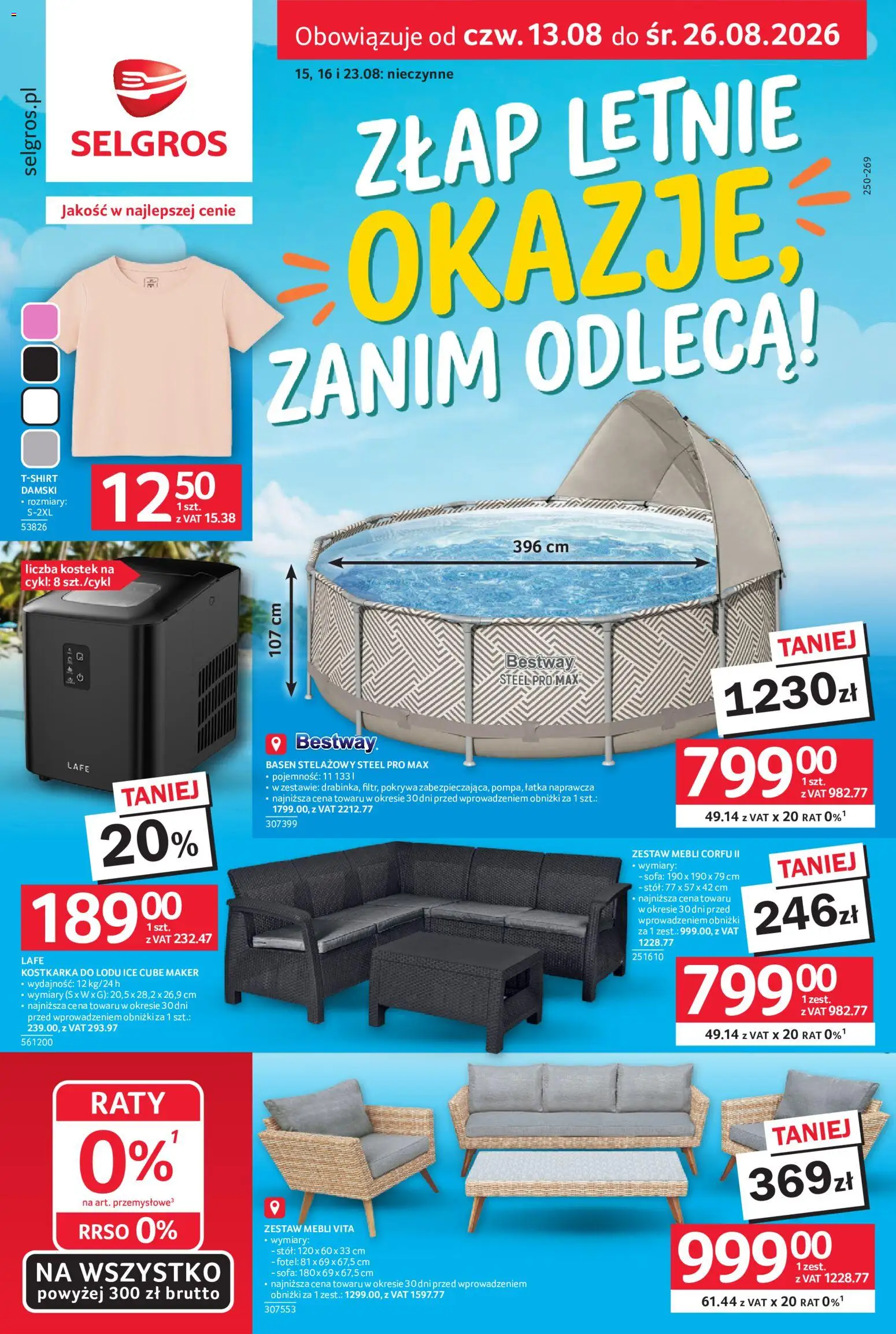 Pogląd gazetki "Selgros cash&carry gazetka - Oferta przemysłowa" ze sklepu Selgros cash&carry ważnej od 13.08.2026