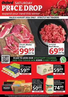 Preview of Oxford Freshmarket flyer valid from 08/08/2026