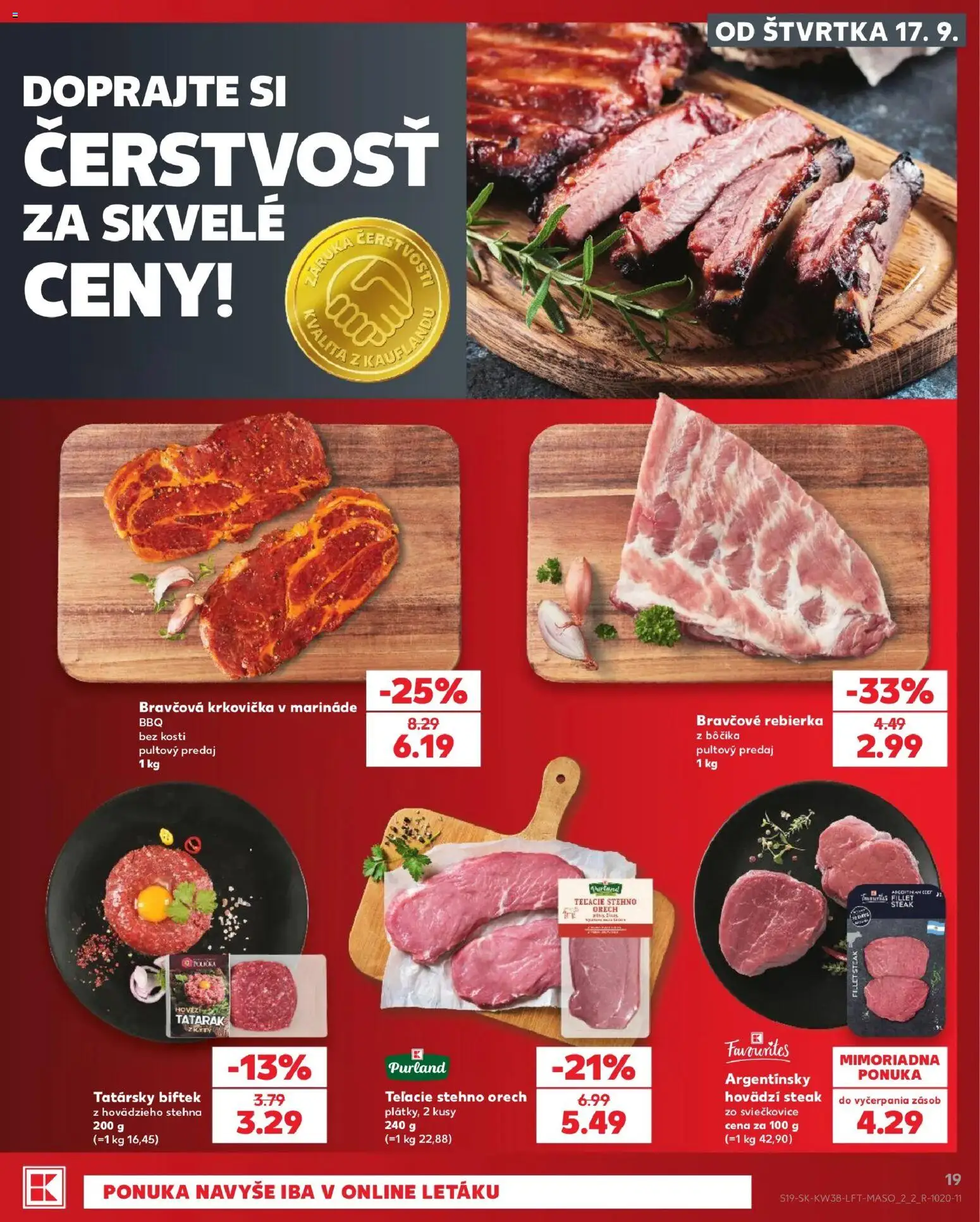 Náhľad Kaufland letáku platného od 17.09.2026