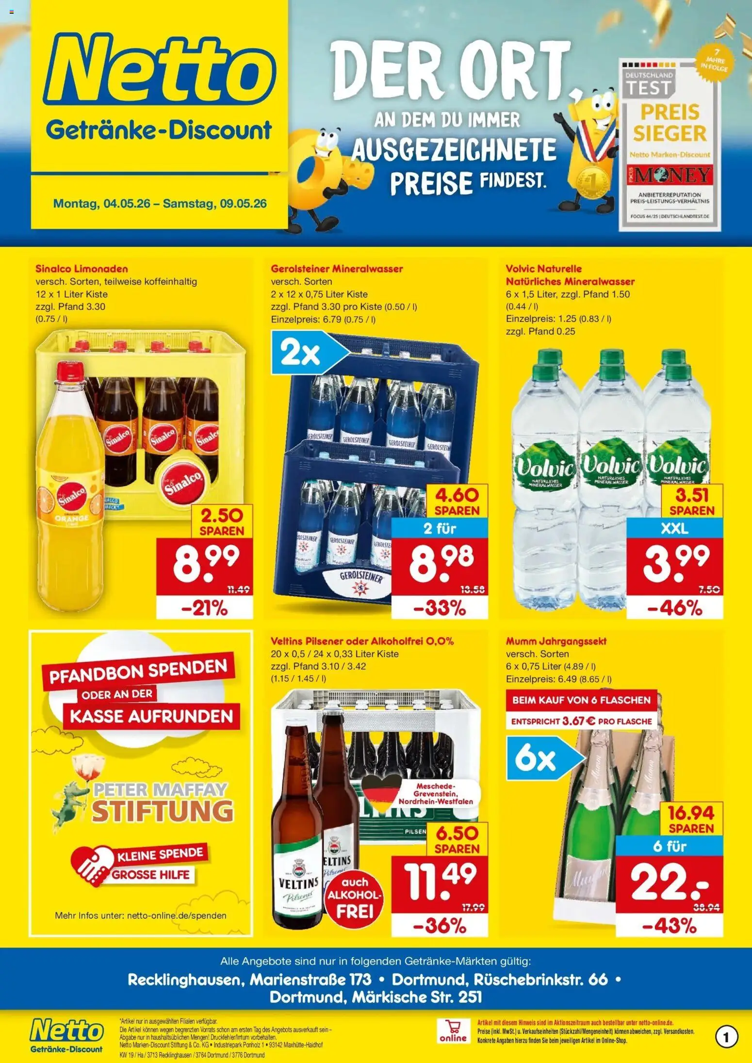 Vorschau von dem Prospekt des Geschäftes Netto Marken-Discount, gültig ab dem 04.05.2026
