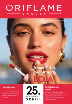 Pregled Oriflame kataloga - važi od 15.07.2026