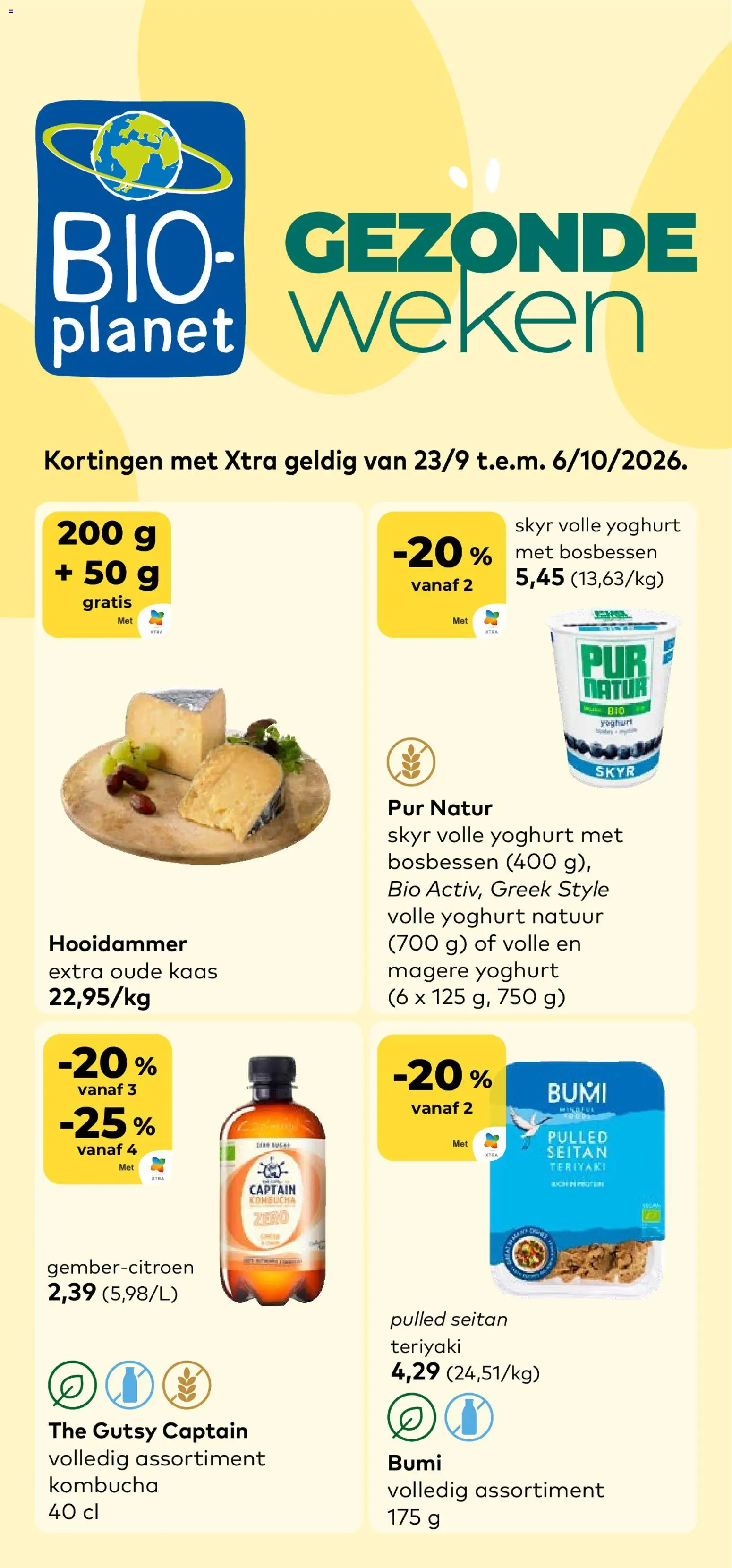 Voorbeeld van BioPlanet Folder van winkel BioPlanet geldig vanaf 23/09/2026