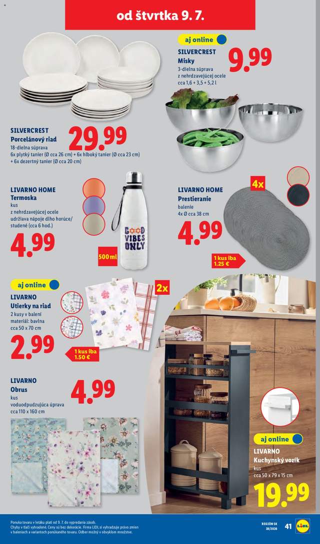 Nový Lidl leták od 06.07.