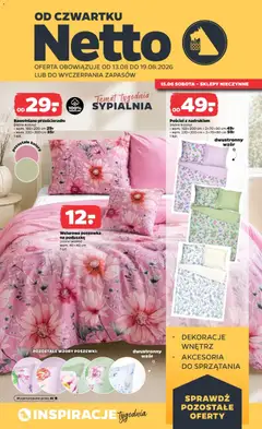 Pogląd gazetki "Netto gazetka od czwartku NonFood" ze sklepu Netto ważnej od 12.08.2026