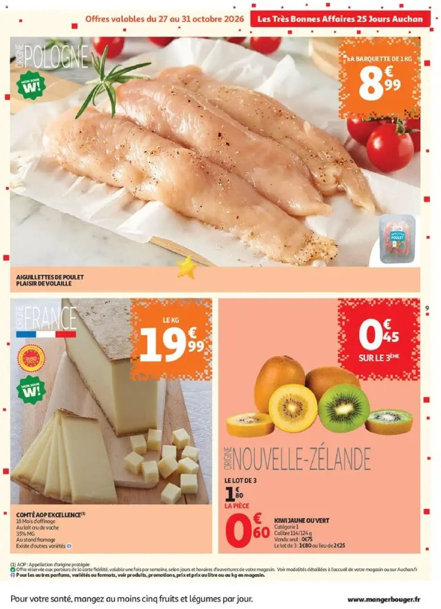 Prévisualisation de Auchan catalogue du magasin Auchan formulaire valide 27/10/2026