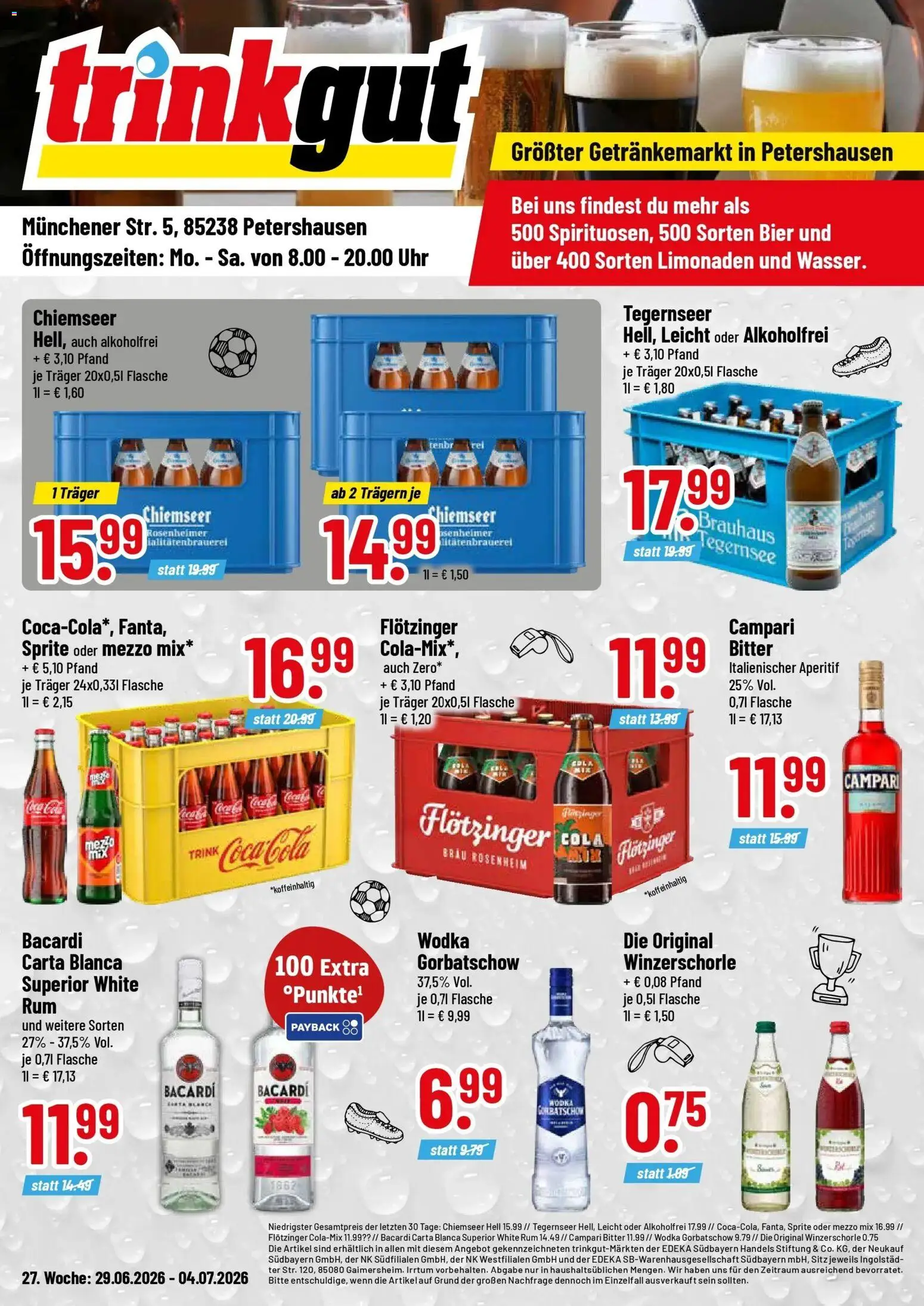 Vorschau von dem Prospekt des Geschäftes Trinkgut, gültig ab dem 28.06.2026