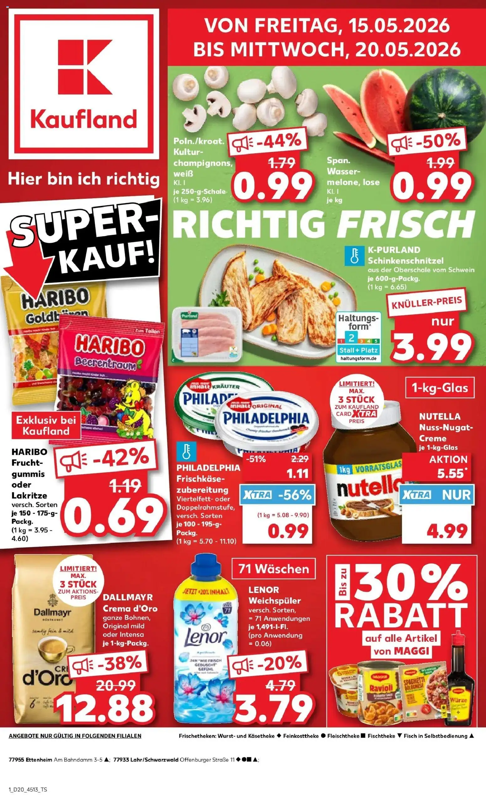 Vorschau von dem Prospekt des Geschäftes Kaufland, gültig ab dem 15.05.2026