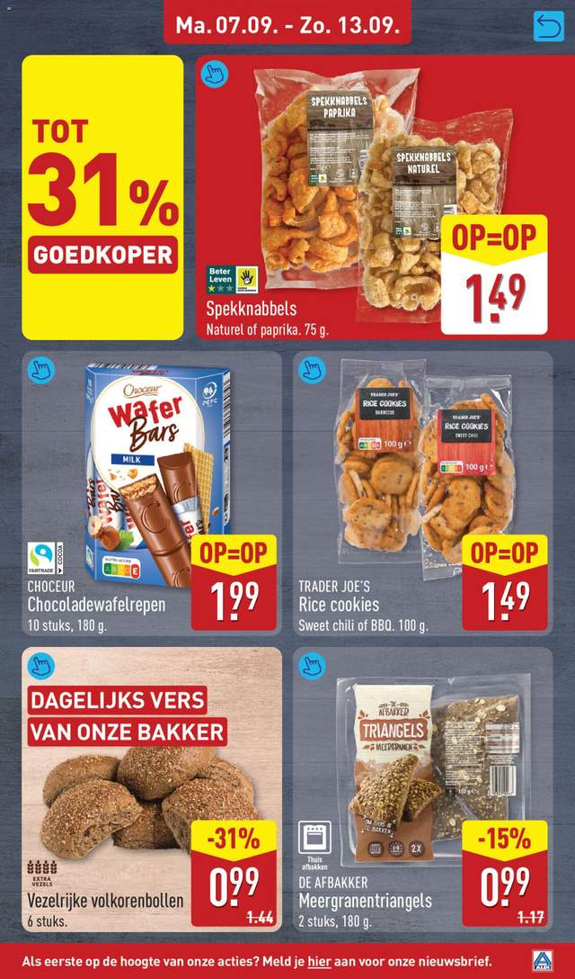 Nieuwe Aldi folder vanaf 07-09