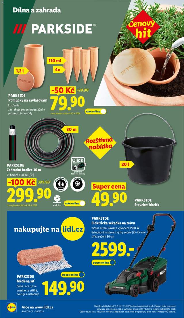 Nový Lidl leták od 11.05.