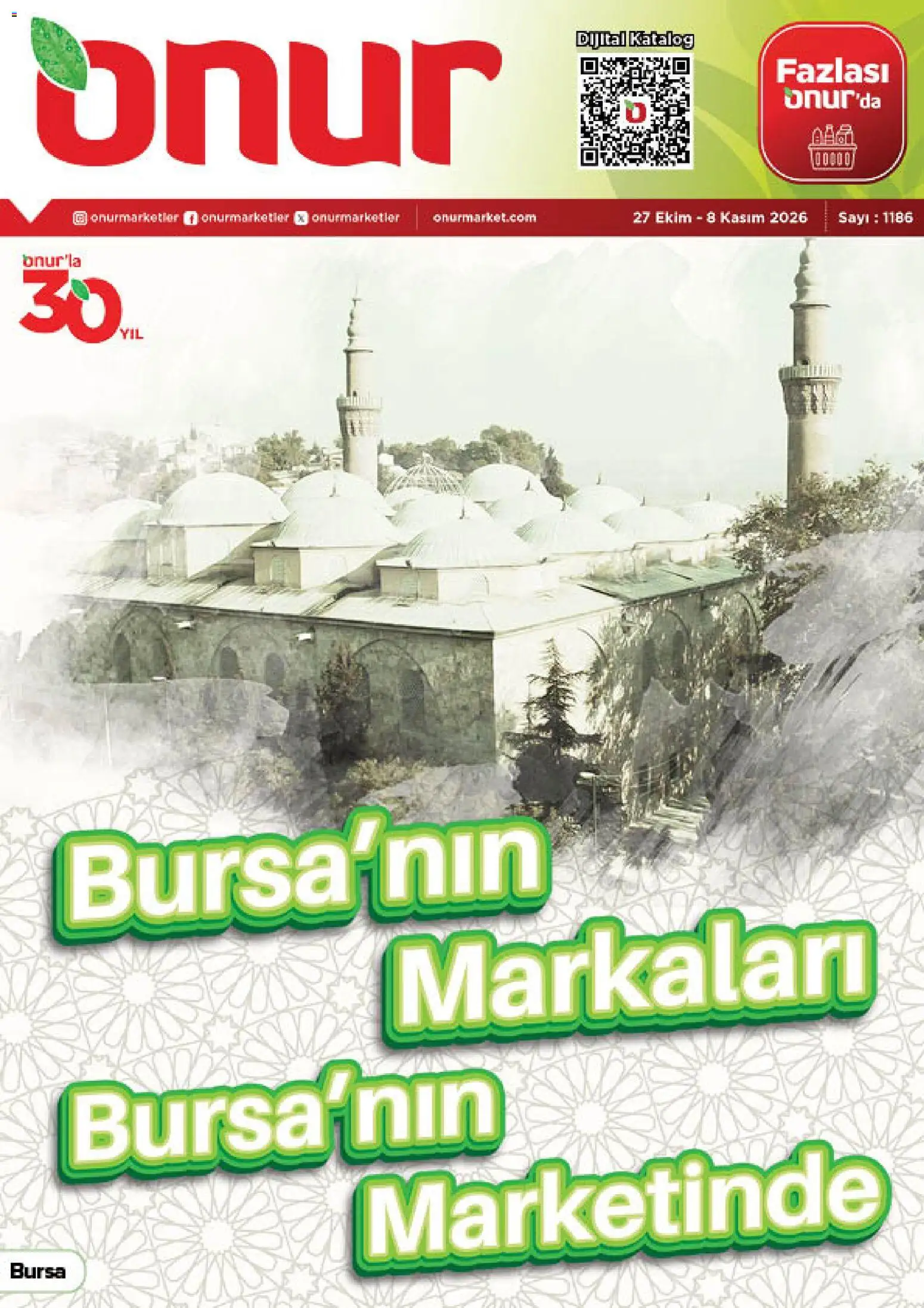 Onur Market Onur Market Katalog Bursa 27.10.2026 - Broşürünün önizlemesi