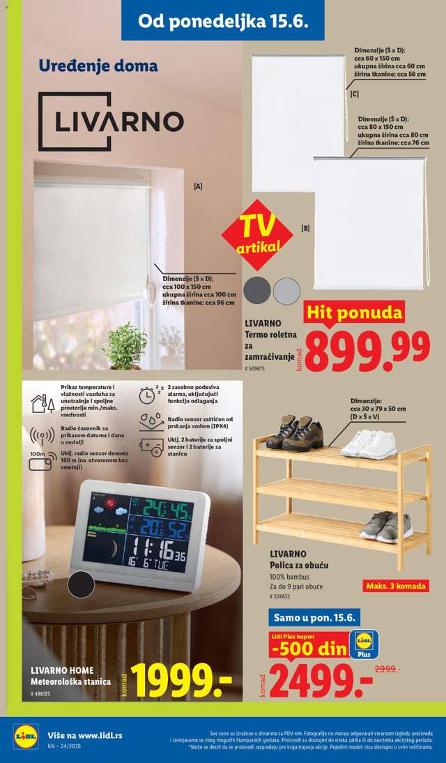 Novi Lidl katalog od 11.06.