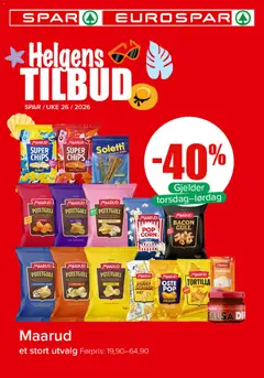 Forhåndsvis Spar kundeavis fra butikk Spar gyldig fra 29/06/2026