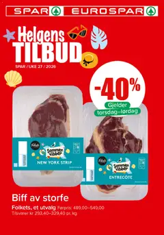 Forhåndsvis Spar kundeavis fra butikk Spar gyldig fra 02/07/2026