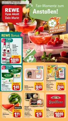 Vorschau von dem Prospekt des Geschäftes Rewe, gültig ab dem 14.06.2026
