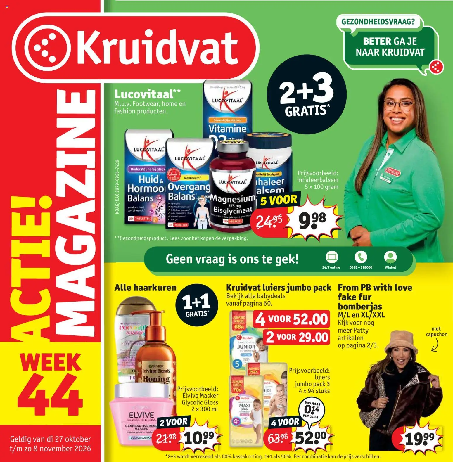 Voorbeeld van Kruidvat folder van winkel Kruidvat geldig vanaf 27-10-2026