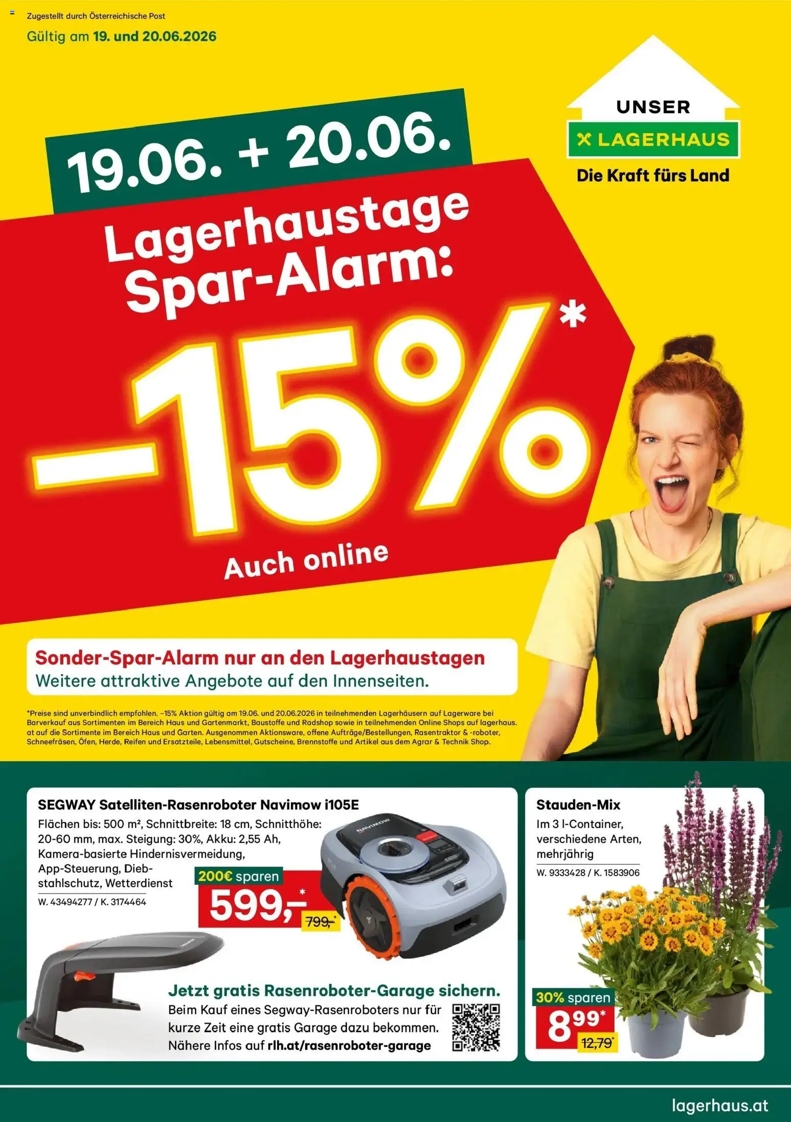 Vorschau der Angebote: Lagerhaus Wochen Angebote gültig ab 18.06.2026