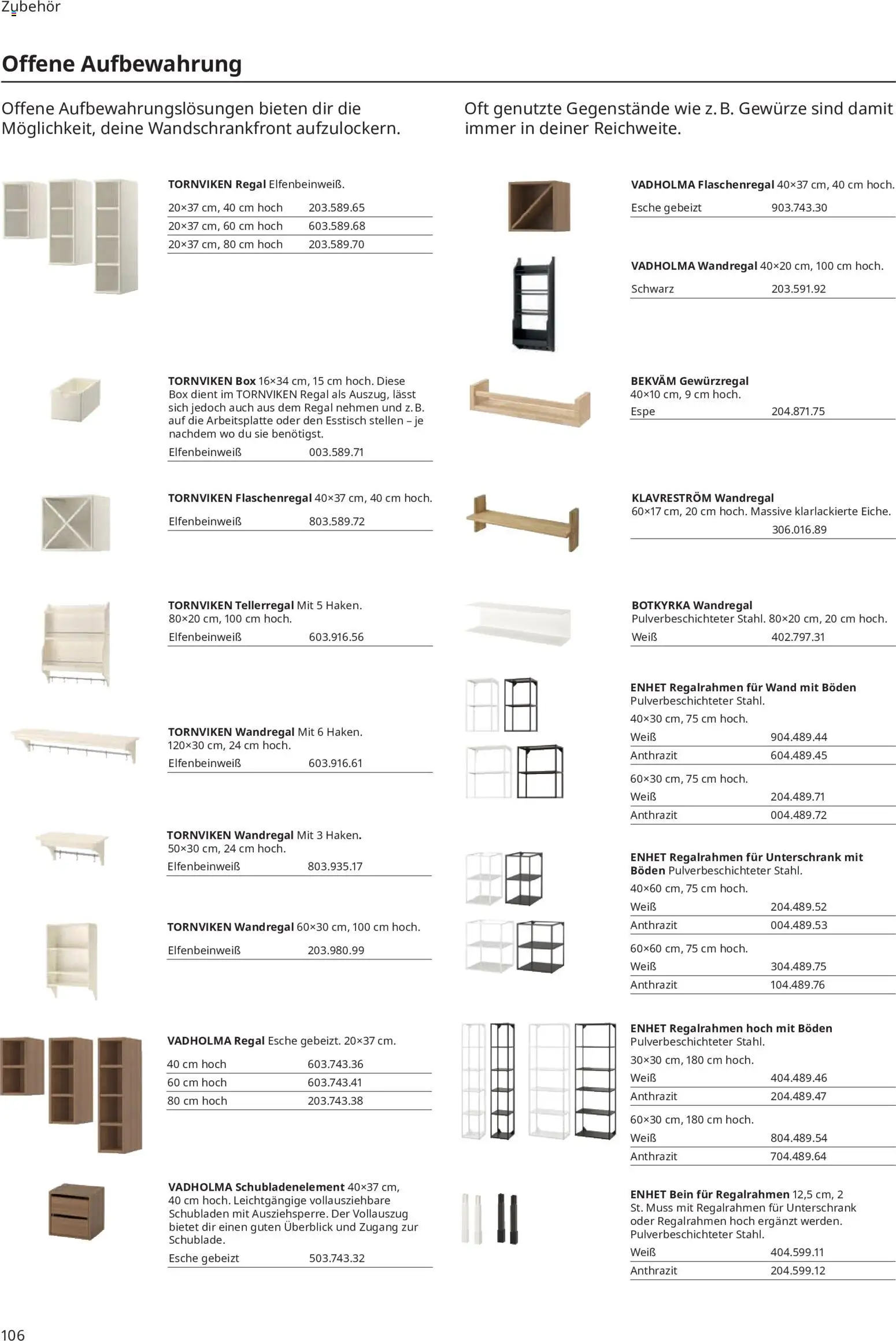 Vorschau von dem Prospekt des Geschäftes Ikea, gültig ab dem 16.09.2026 - Esstisch, Gewürze, Wandregal, Regal, Box, Unterschrank