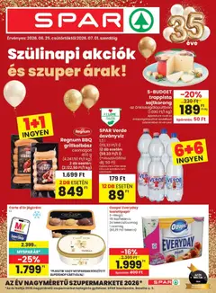 Spar - Spar akciós újság megtekintése, amely érvényes 2026.06.25.-től