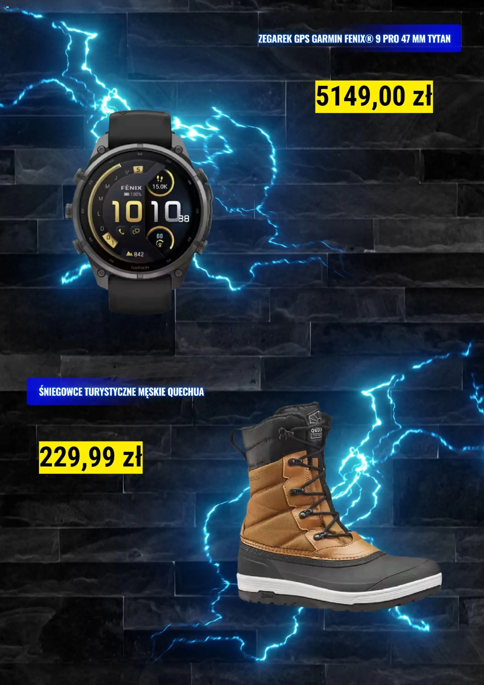 Pogląd gazetki "Oferta sezonowa" ze sklepu Decathlon ważnej od 01.10.2026 - Zegarek, Śniegowce