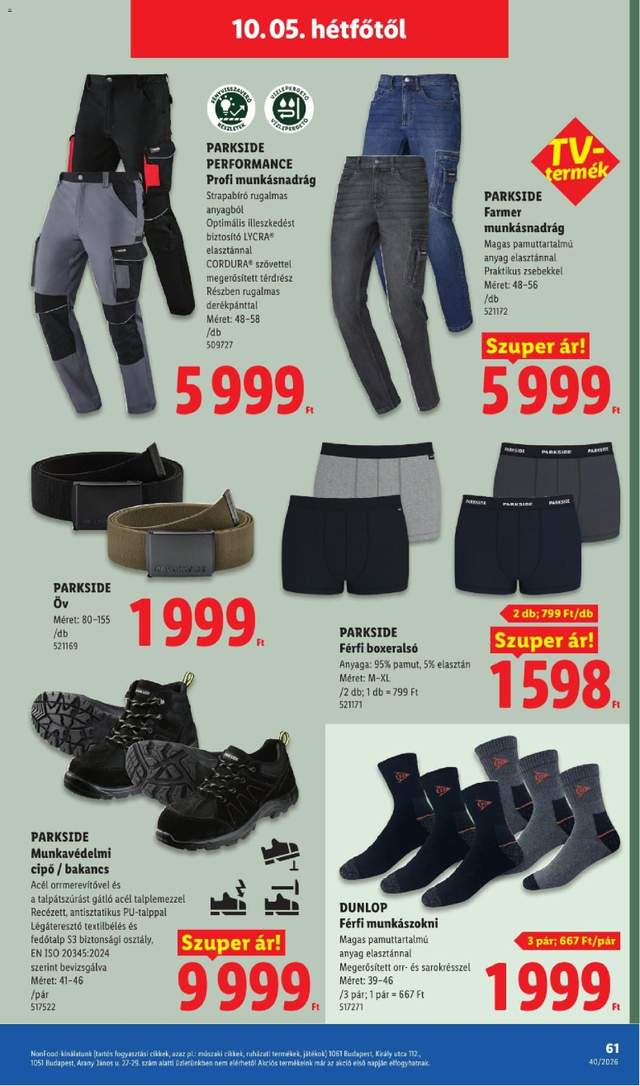 Új Lidl akciós újság 10.01.