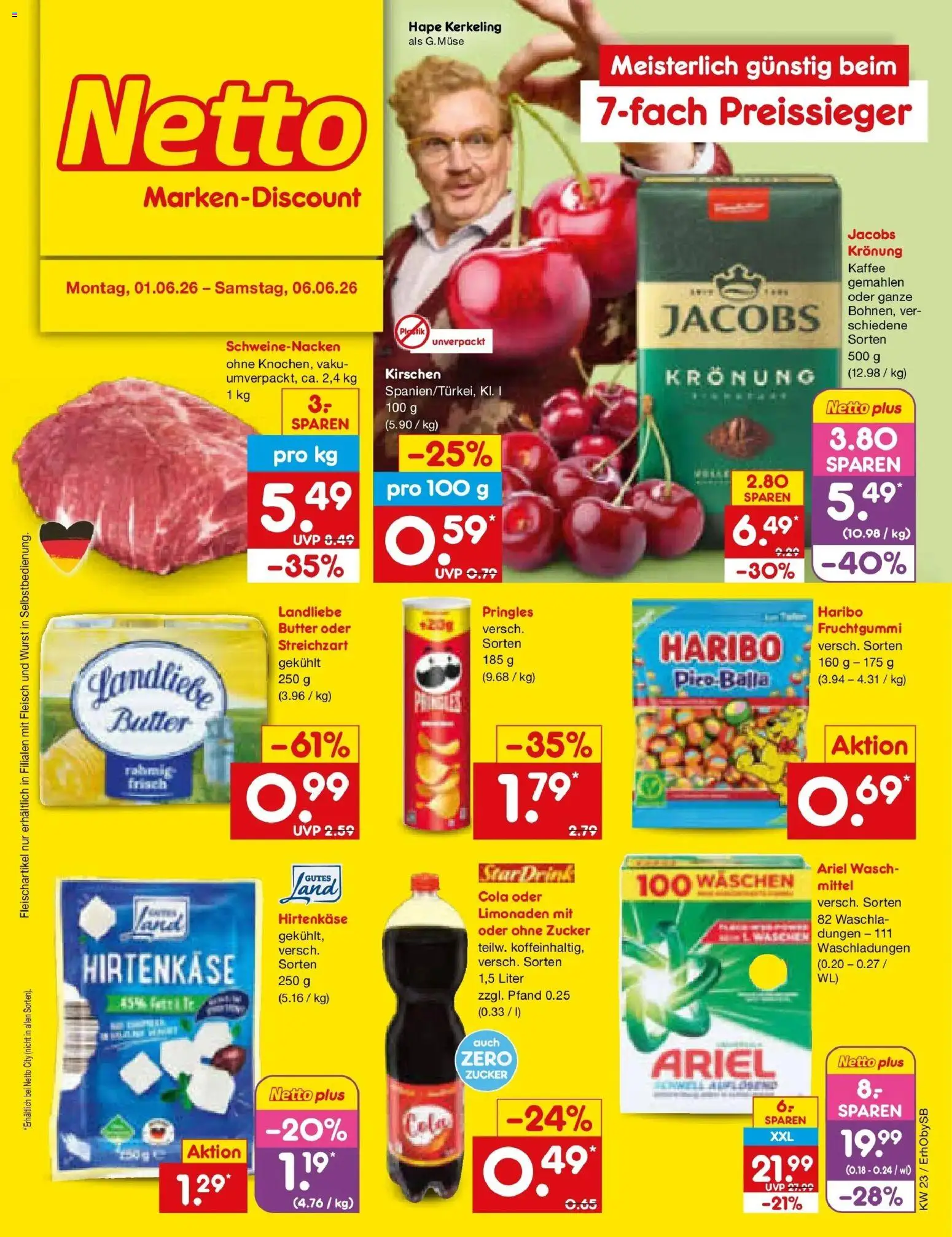 Vorschau von dem Prospekt des Geschäftes Netto Marken-Discount, gültig ab dem 01.06.2026