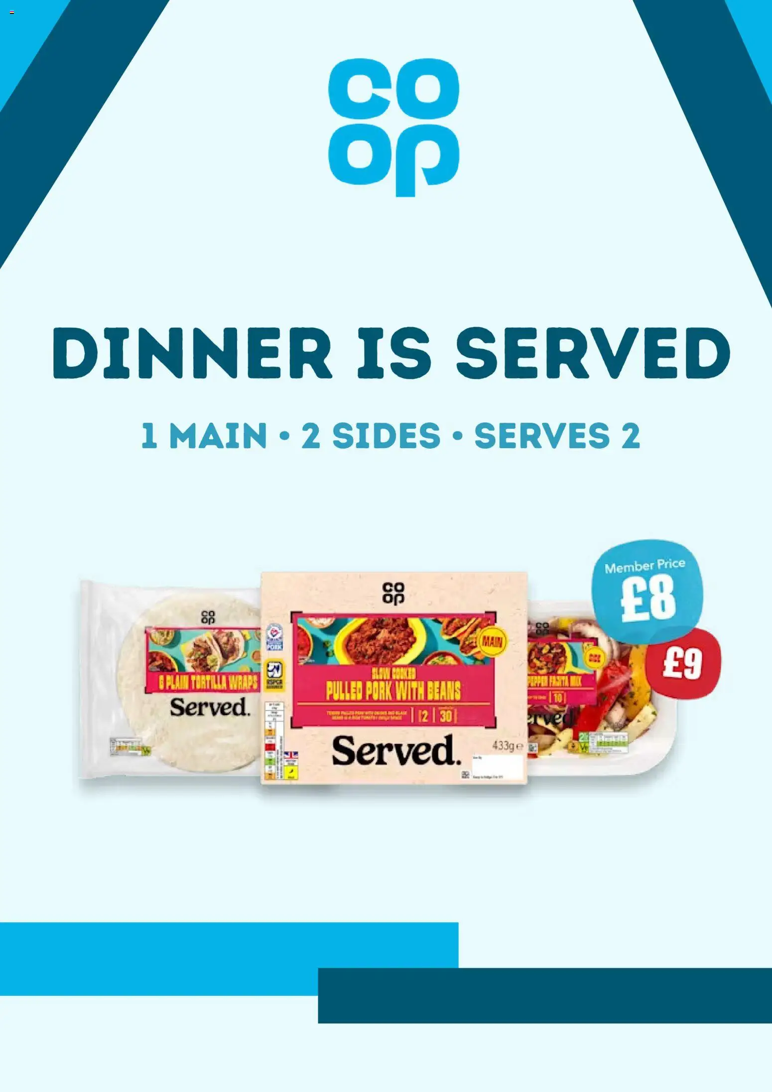 Preview of Co-op Co-op - Offers valid from 15/04/2026 - Tortilla, Beans, Pork, Pulled pork