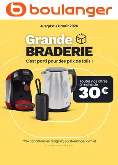 Boulanger - Prévisualisation de Boulanger Catalogue des produits valide à partir de 31/07/2026