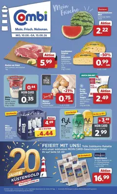 Vorschau von dem Prospekt des Geschäftes Combi, gültig ab dem 10.08.2026