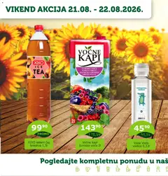 Pregled Valor kataloga - važi od 21.08.2026